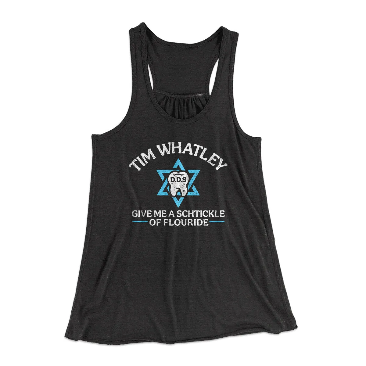 Tim Whatley Dentistry Women's Flowey Racerback Tank Top