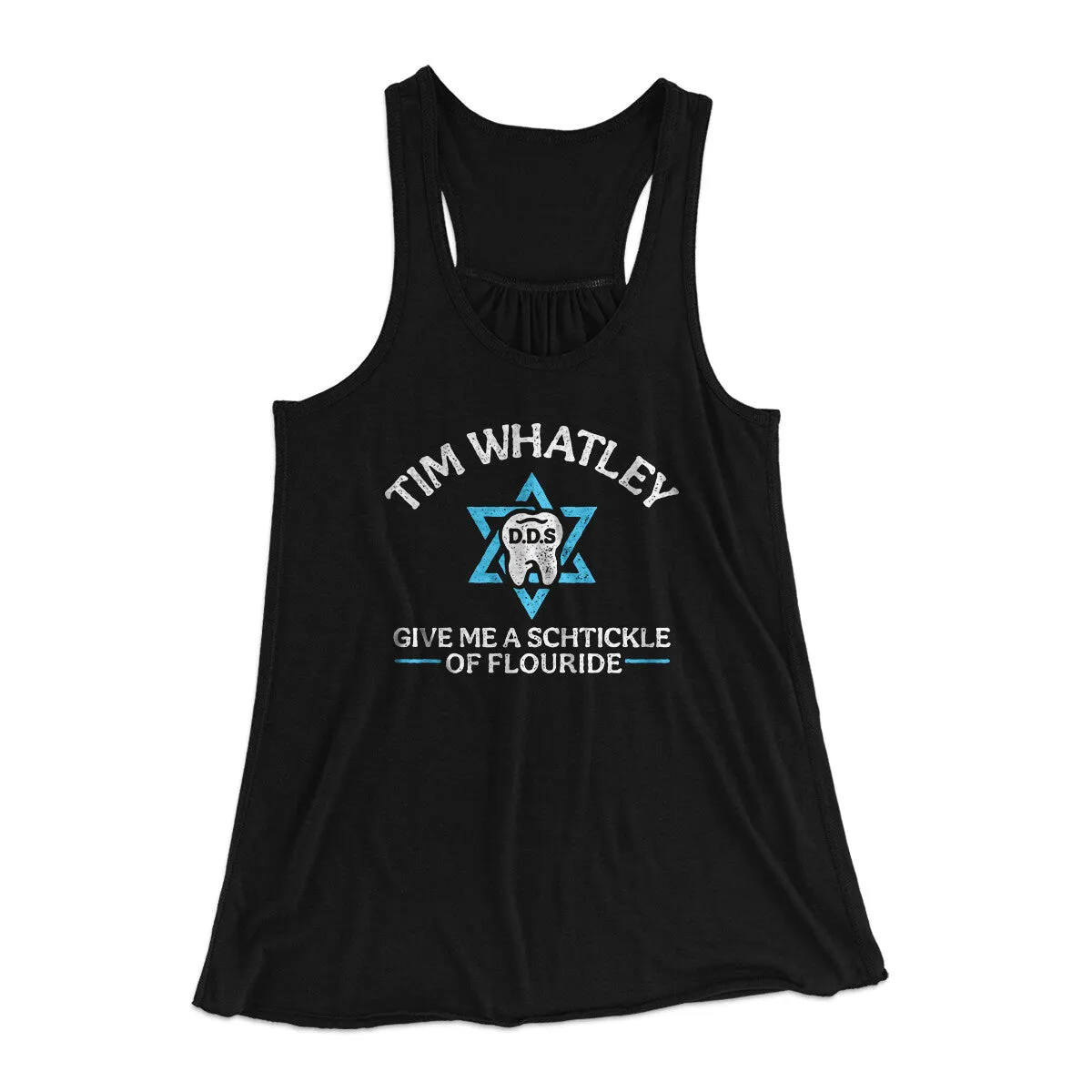Tim Whatley Dentistry Women's Flowey Racerback Tank Top