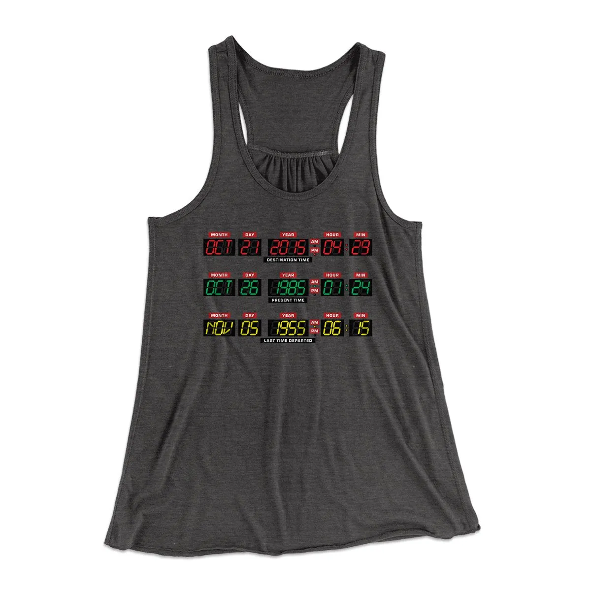 Time Machine Dashboard Women's Flowey Tank Top