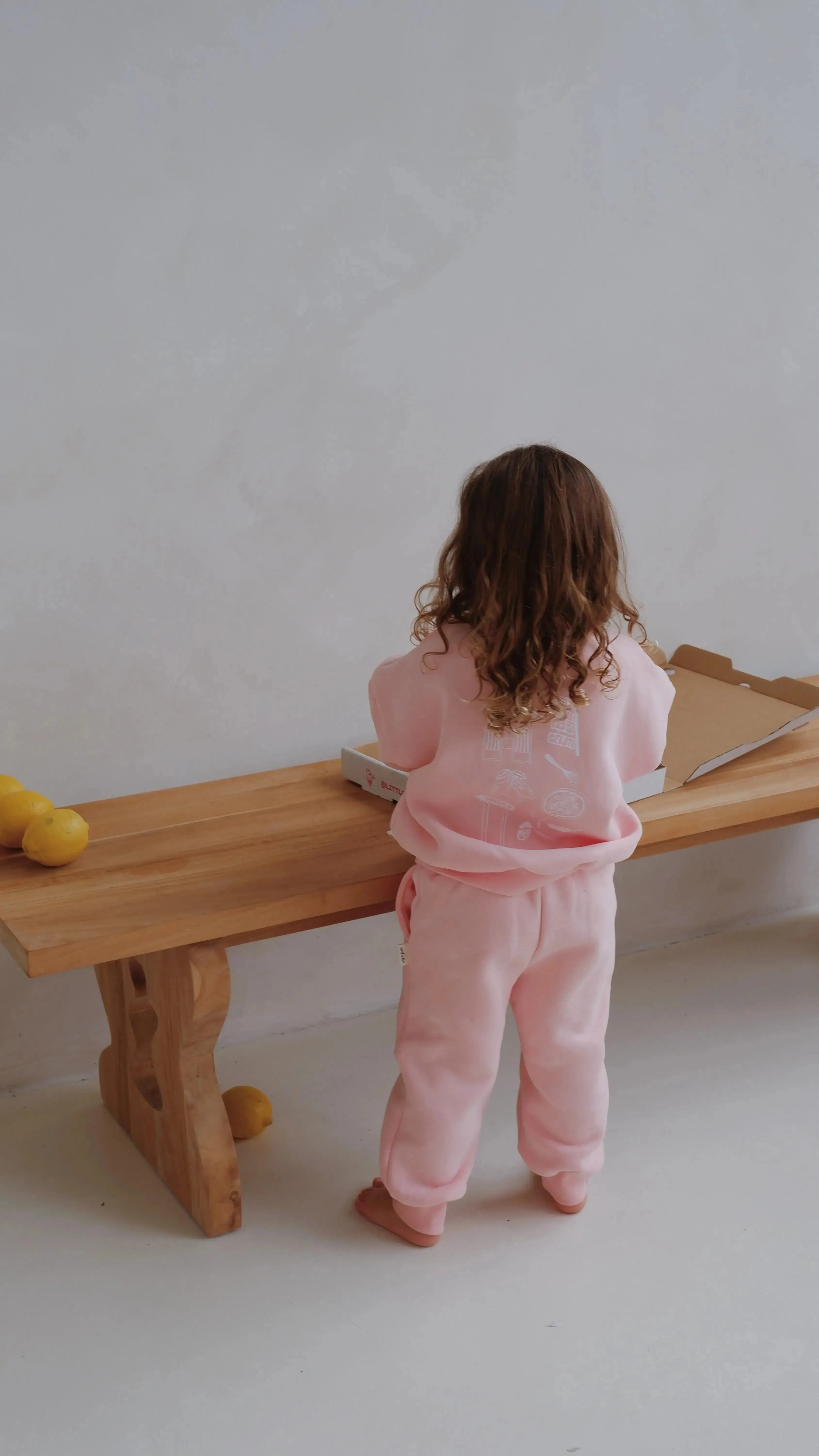 To Italy Tracksuit - Peach