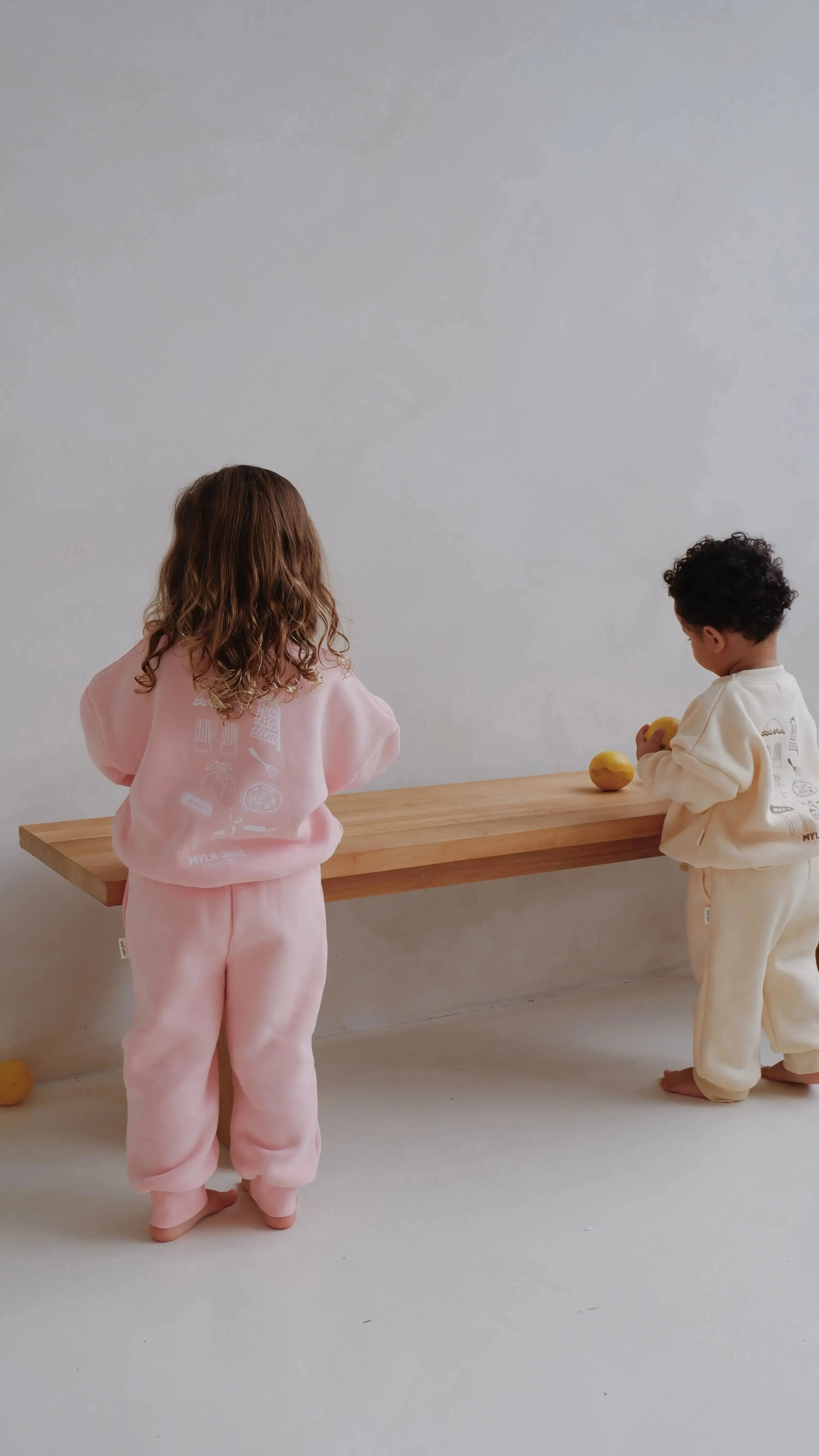 To Italy Tracksuit - Peach