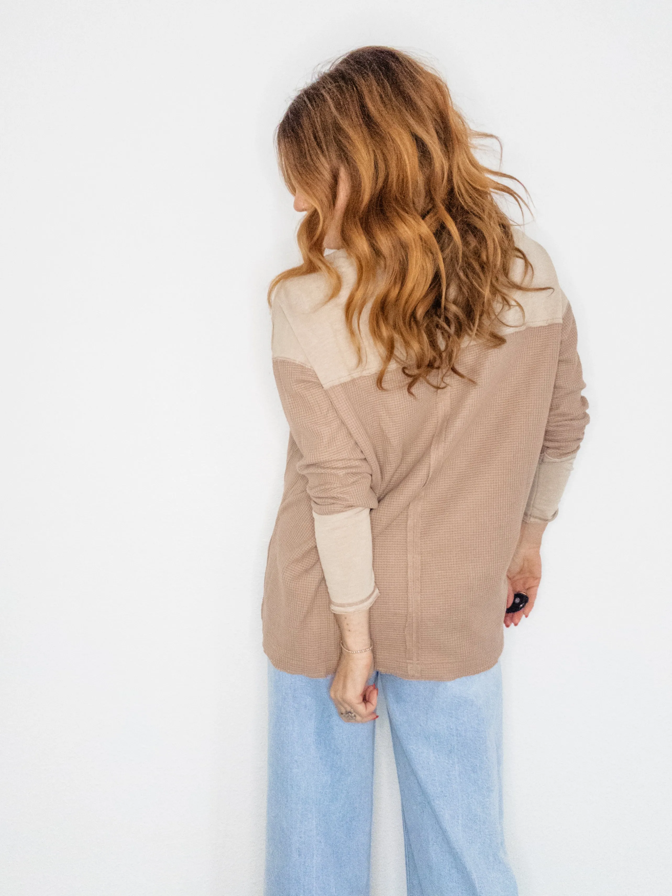 Toasted Pine Thermal Henley