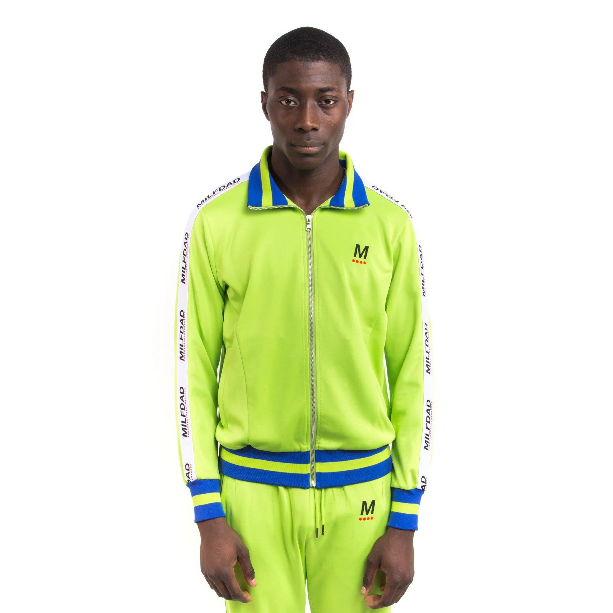 Track Jacket - Lime Green