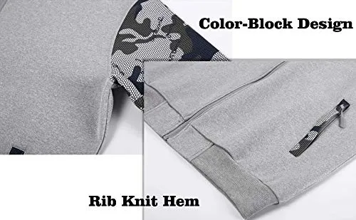 Tracksuit Men 2 Piece Casual Sweatsuit for Men Yoga Set Winter Gym Jacket Warm Set Athletic Suit Gym Jackets Running Pants Fleece Lined Tracksuit