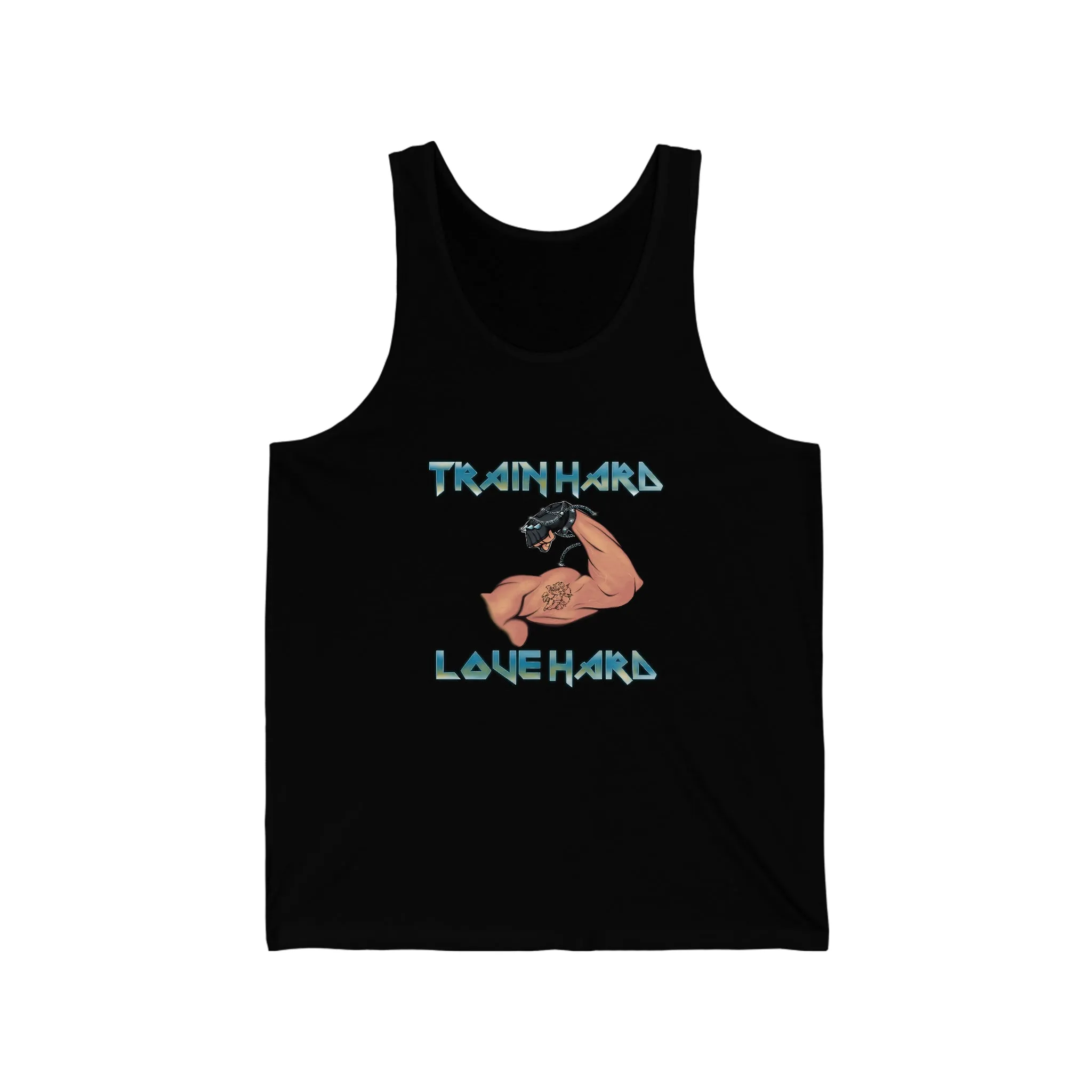 Train Hard / Love Hard Unisex Jersey Tank