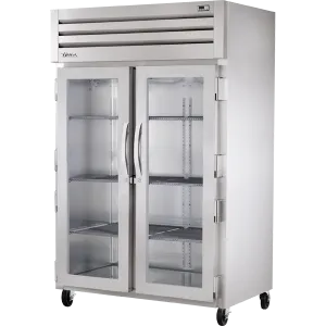 True STA2H-2G Reach-In Glass Swing Door Heated Cabinet