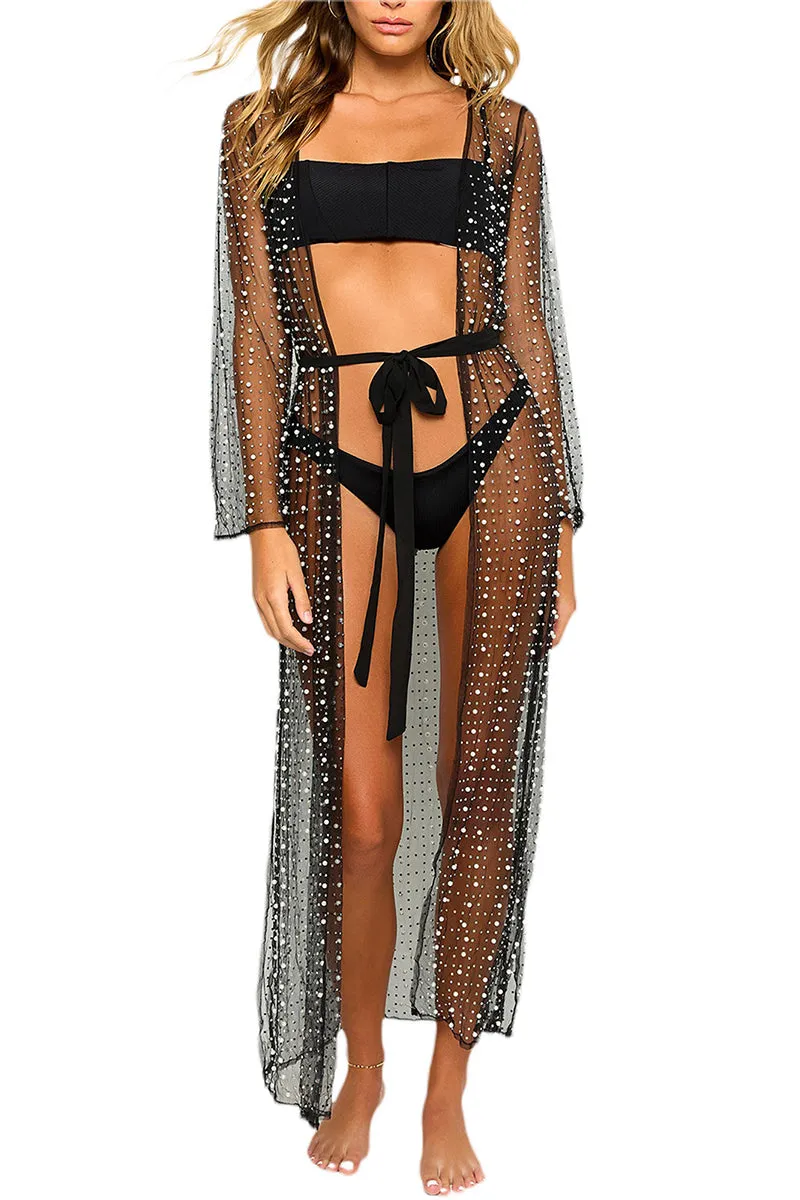 TT3131 Sheer Cover-up Cardigan