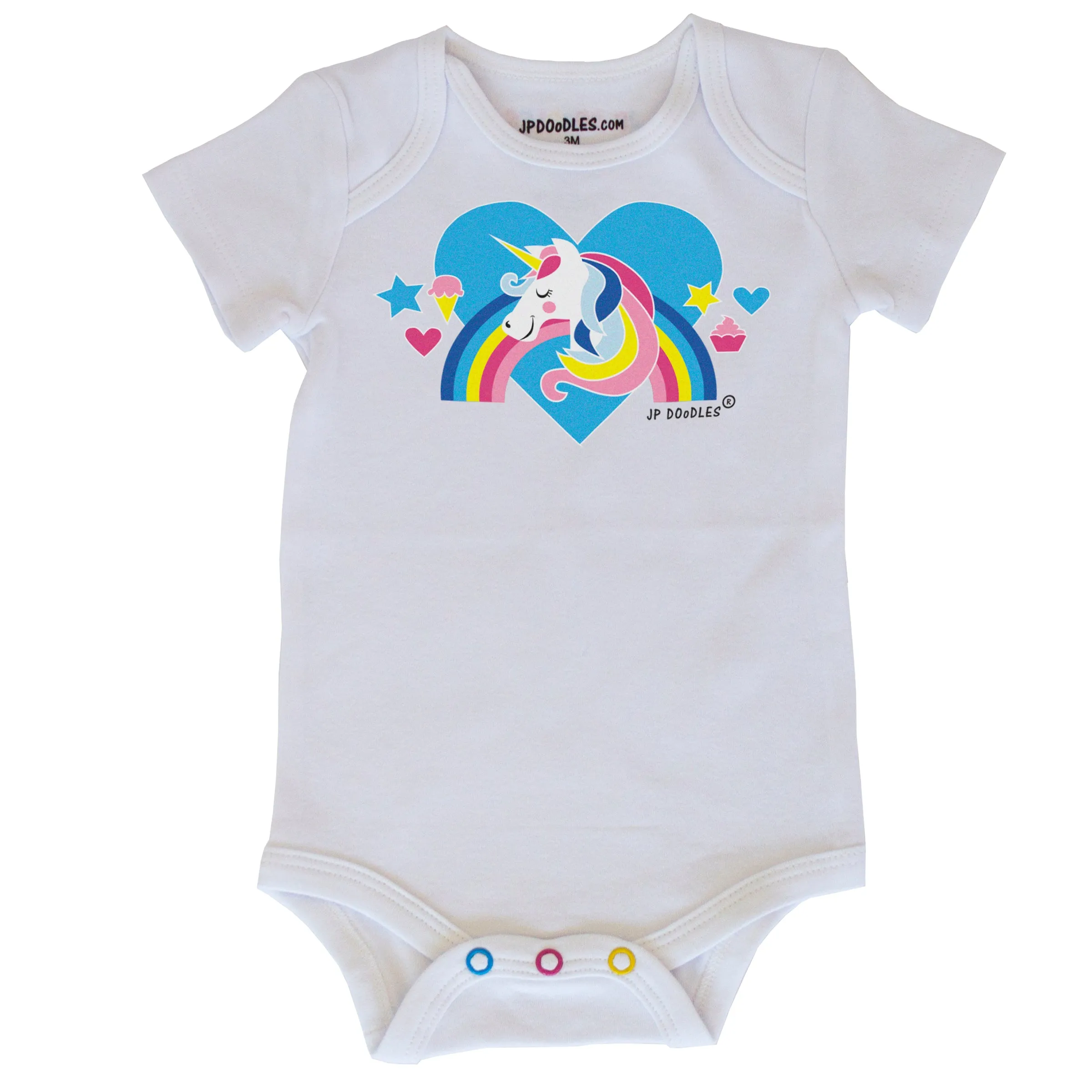 Unicorn Baby Bodysuit
