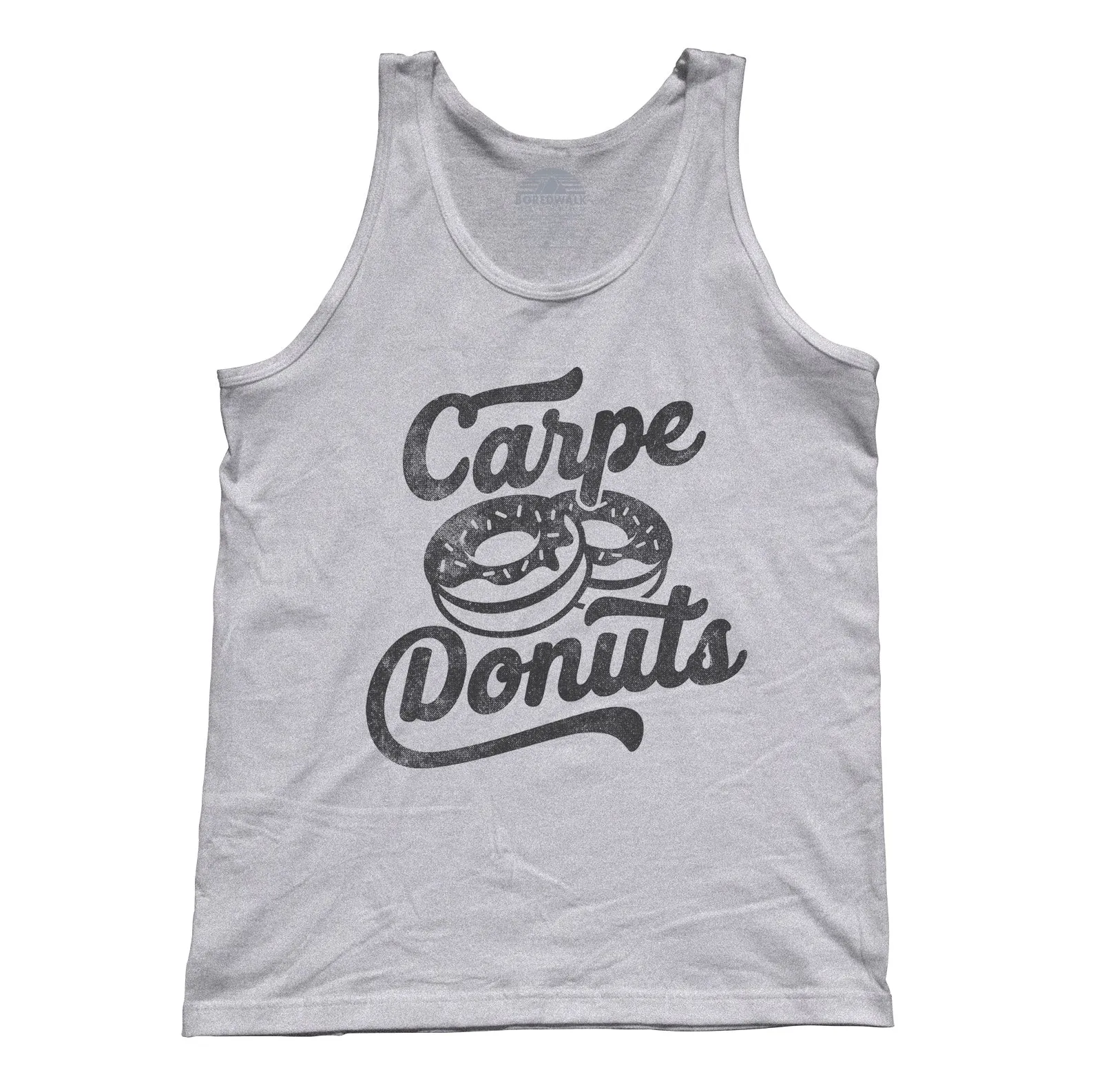 Unisex Carpe Donuts Tank Top - Funny Donut Shirt