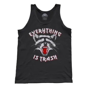 Unisex Everything is Trash Raccoon Tank Top