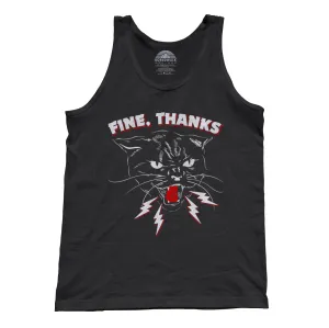 Unisex Fine Thanks Tank Top