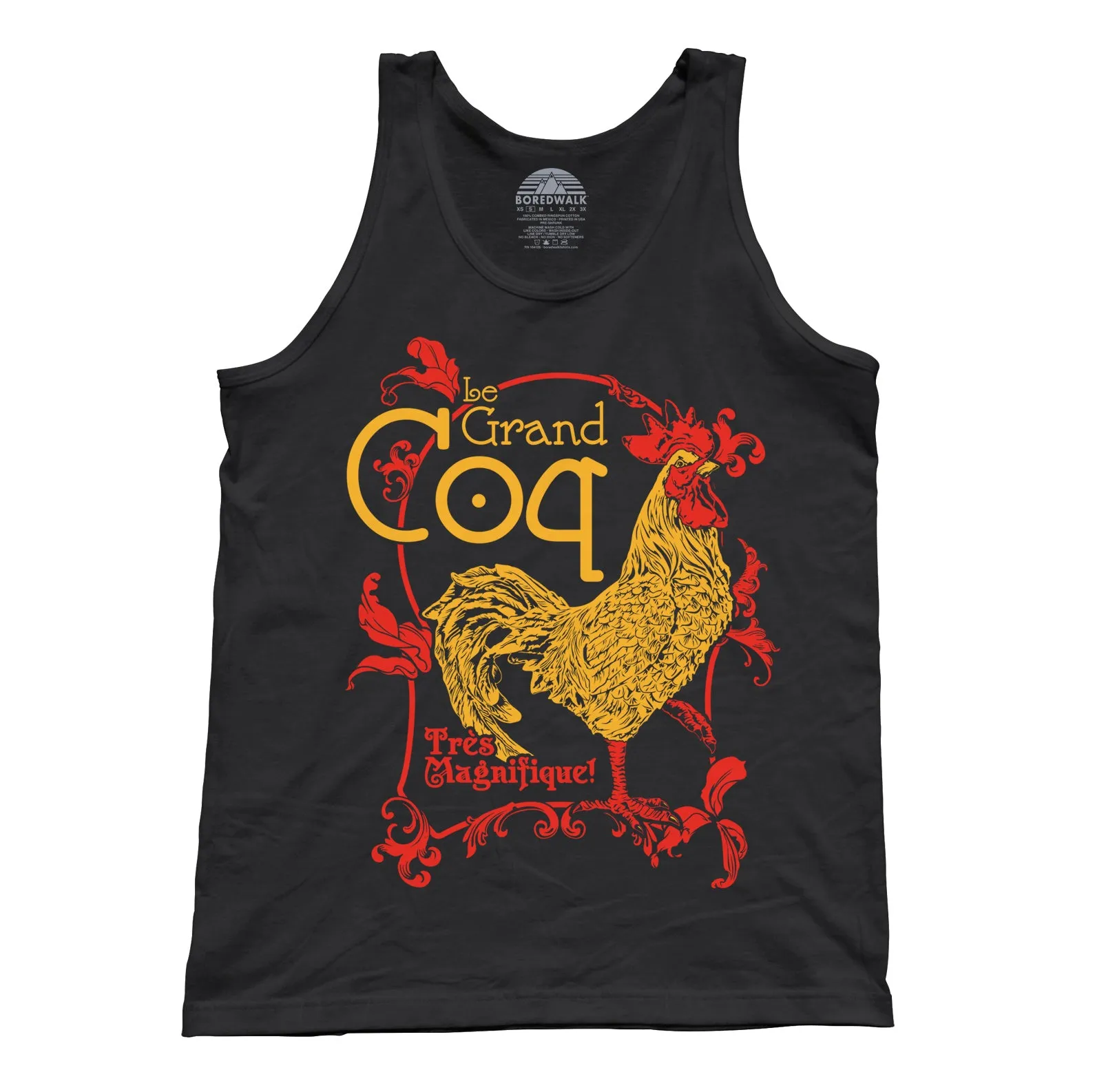 Unisex Le Grand Coq Tank Top - By Ex-Boyfriend