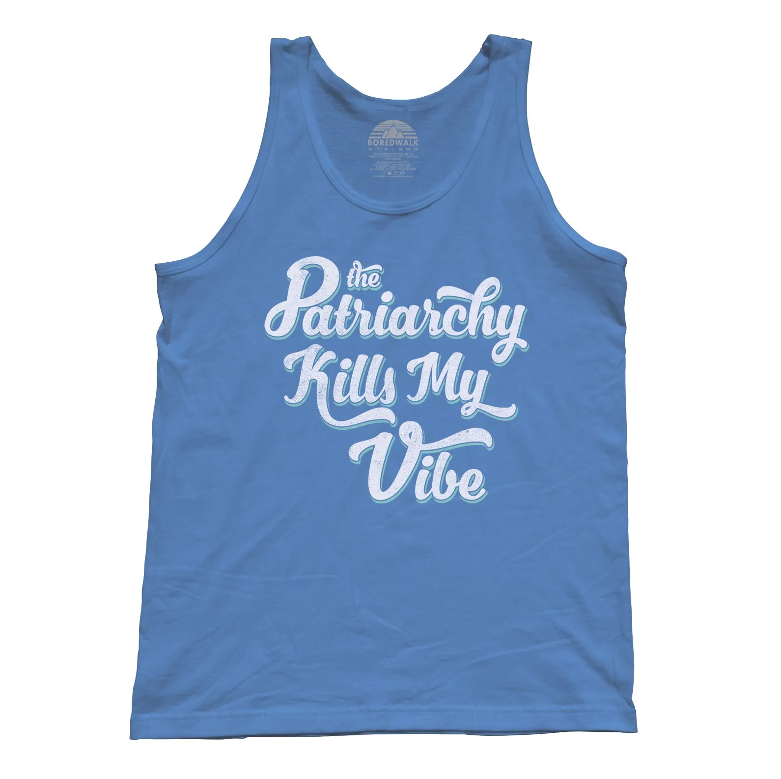 Unisex The Patriarchy Kills My Vibe Feminist Tank Top - Feminism
