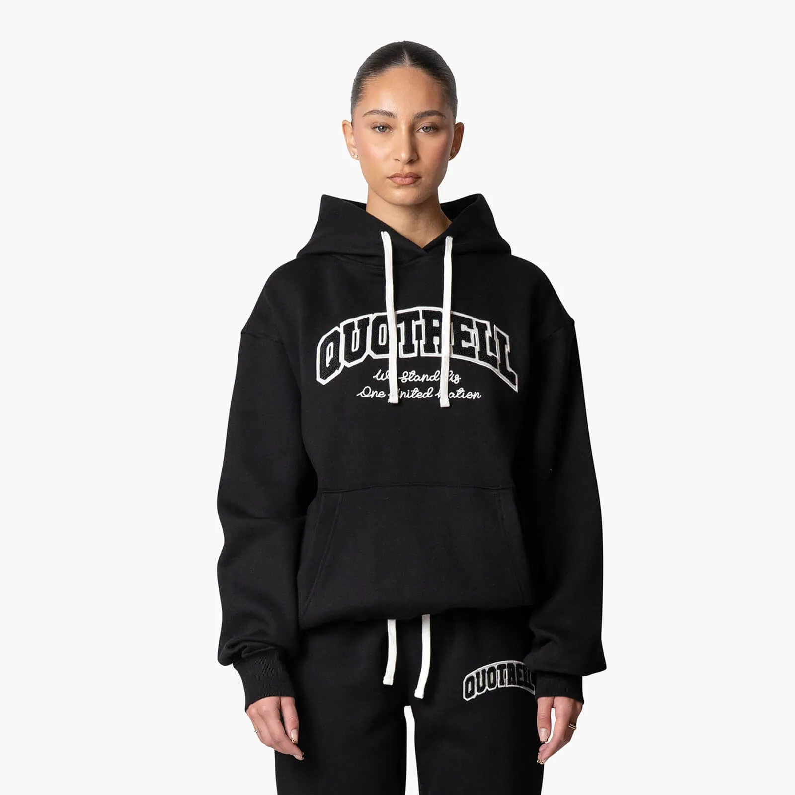 UNIVERSITY SET - LOOSE FIT | BLACK/WHITE
