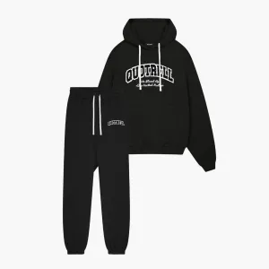 UNIVERSITY SET - LOOSE FIT | BLACK/WHITE