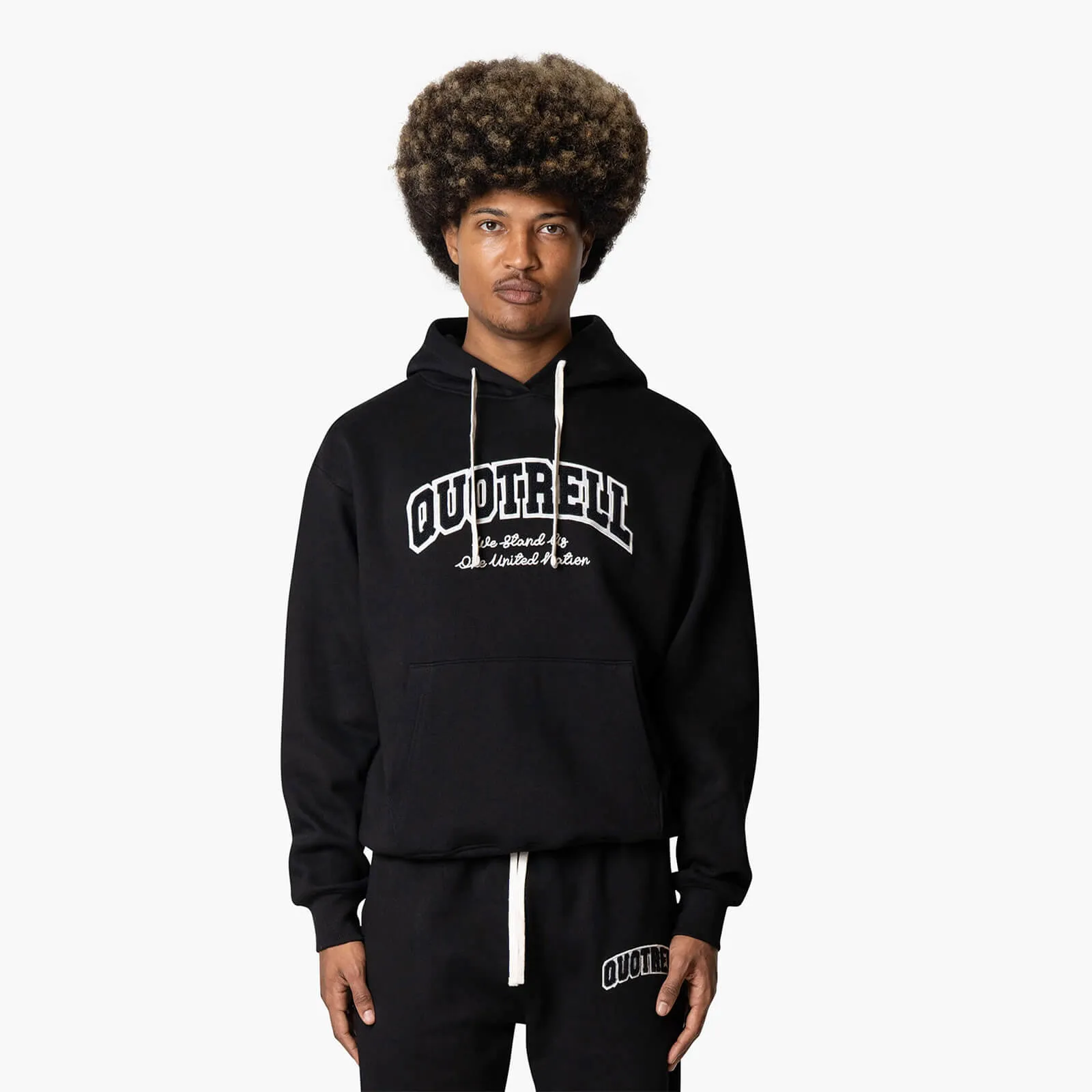 UNIVERSITY SET - LOOSE FIT | BLACK/WHITE