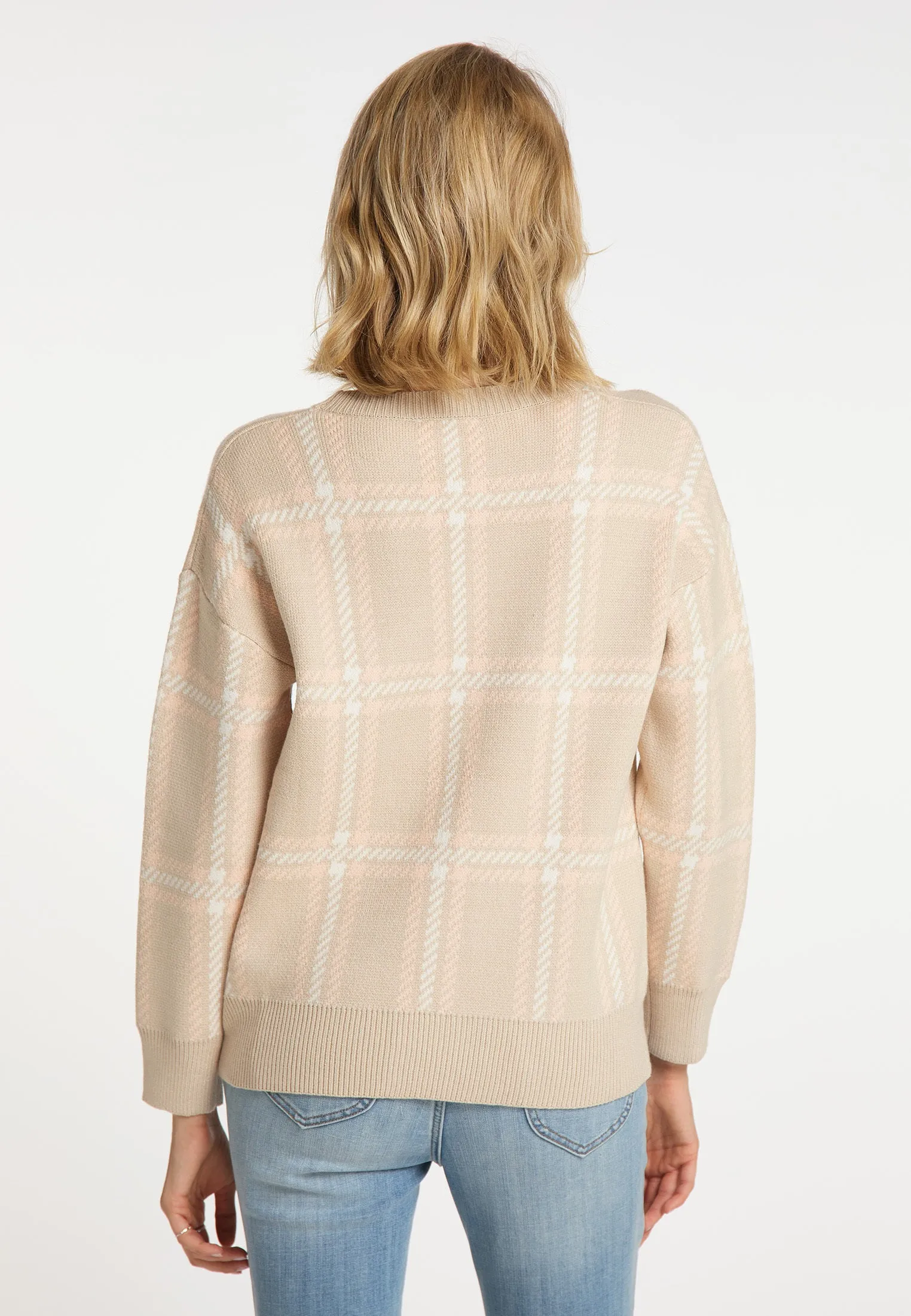 usha BLUE LABEL Women's Crew Neck Sweater