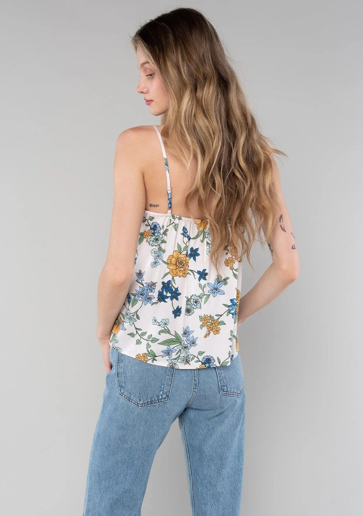 Valeria Button Front Camisole