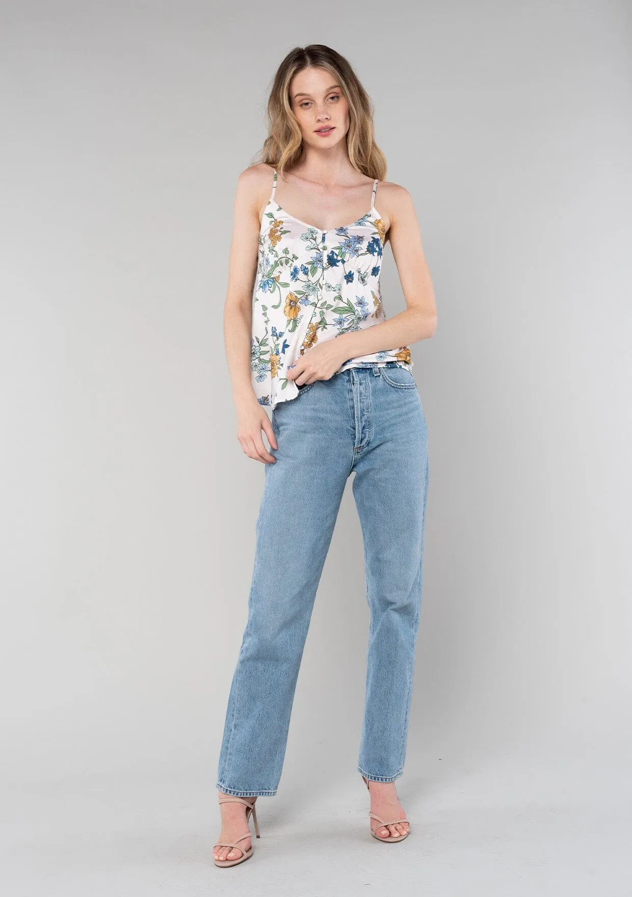 Valeria Button Front Camisole