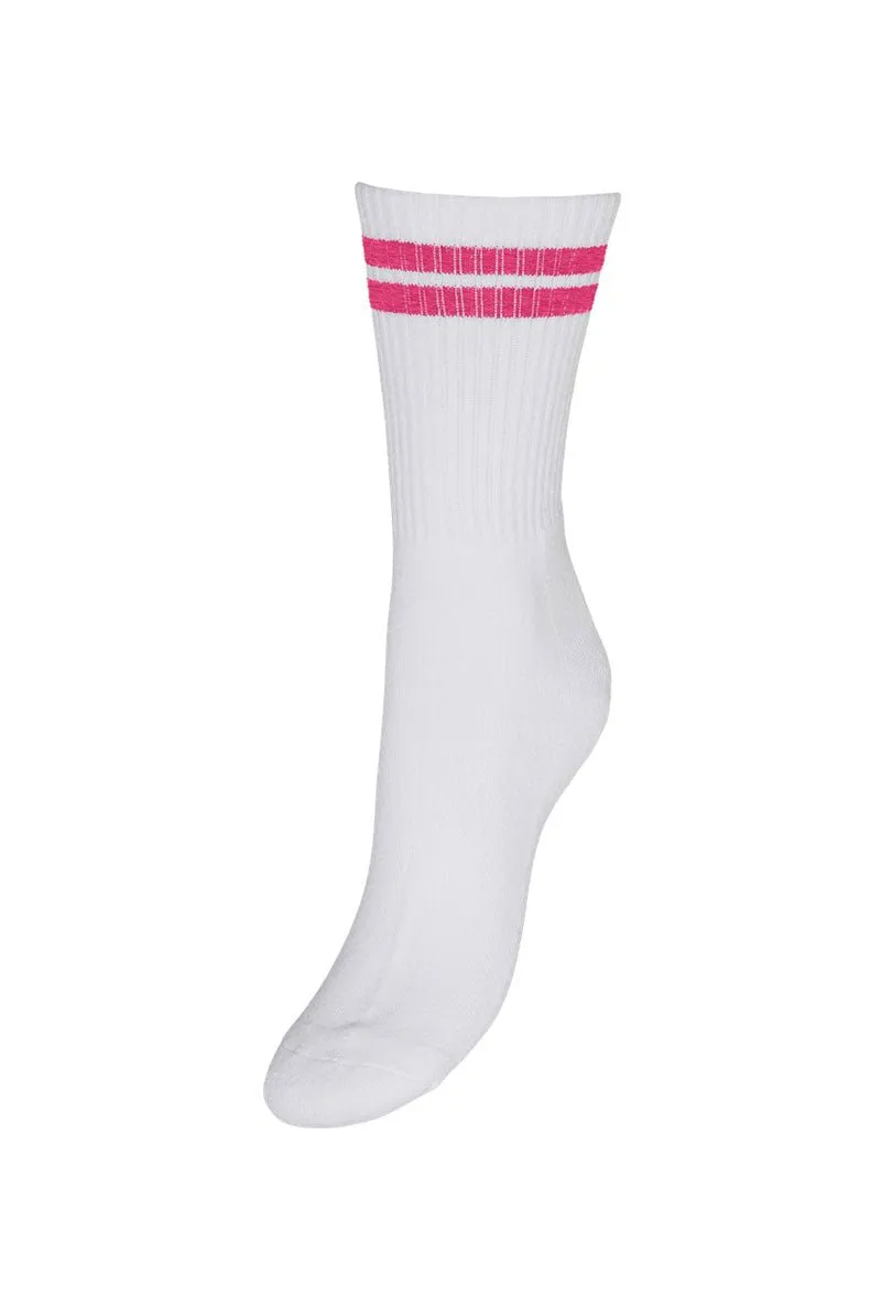 VERO MODA MEL STRIPE SPORTY SOCKS