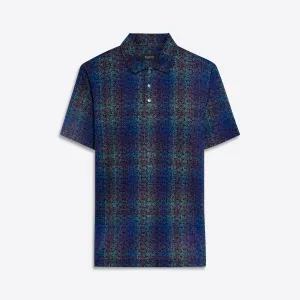 VICTOR Check Print OoohCotton Polo