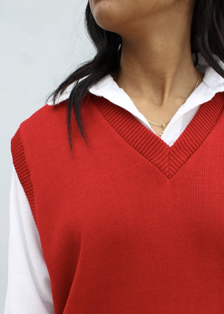 Vintage Sweater Vest S0165