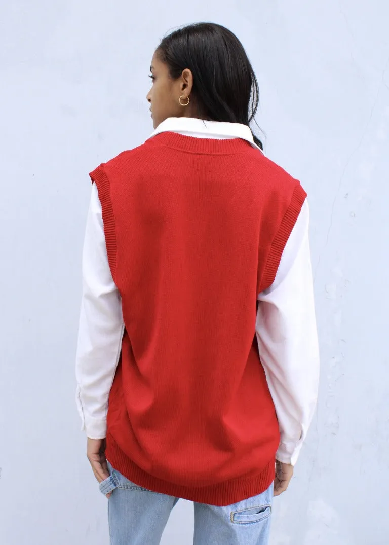 Vintage Sweater Vest S0165
