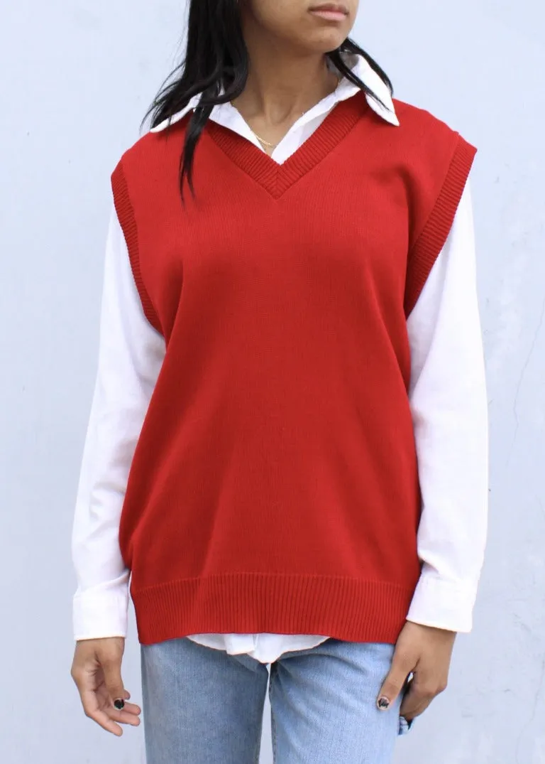 Vintage Sweater Vest S0165