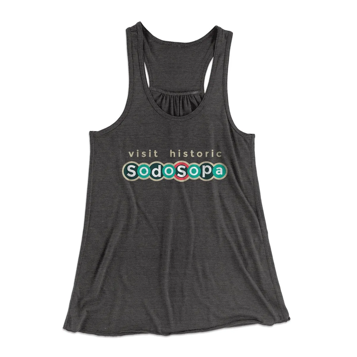 Visit Historic SodoSopa Women's Flowey Tank Top