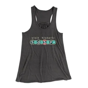 Visit Historic SodoSopa Women's Flowey Tank Top
