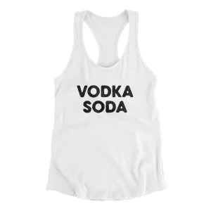 Vodka Soda Women's Racerback Tank