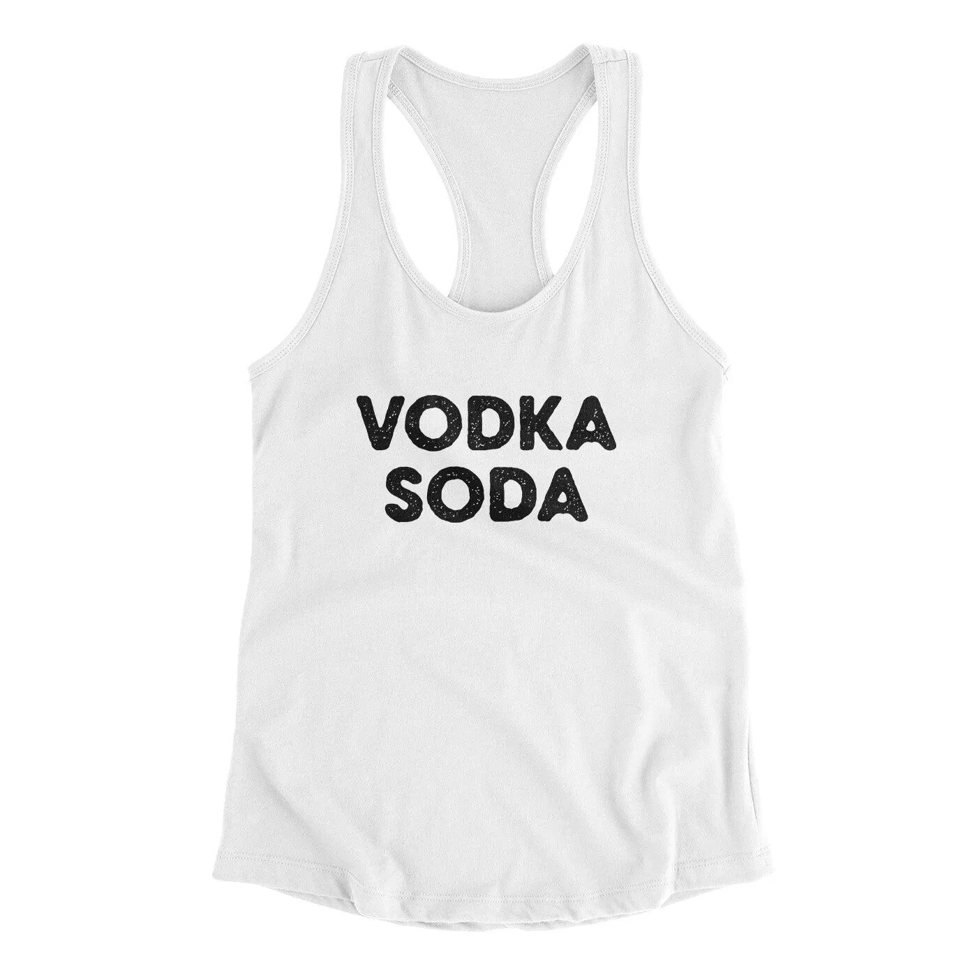 Vodka Soda Women's Racerback Tank