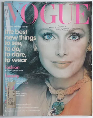 Vogue magazine December 1975