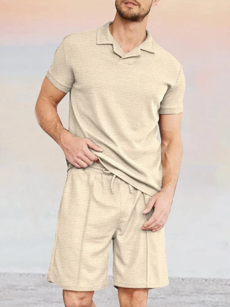 Waffle 2-Piece Athleisure Outfits