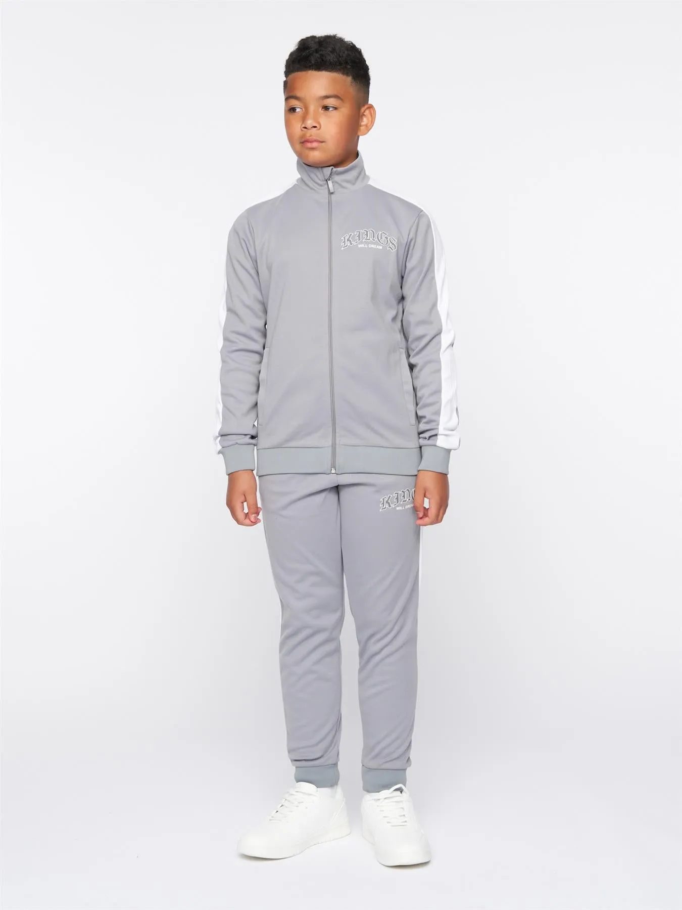 Waylo Full Zip Track Top Sharkskin / Optic