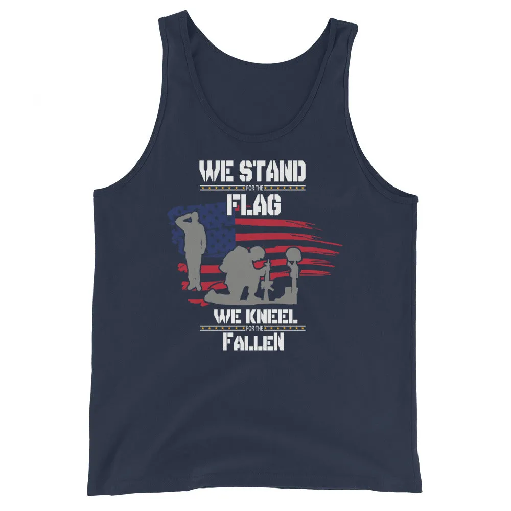 We Stand For The Flag Unisex Tank Top