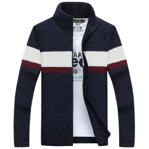 West Louis™ Mandarin Cardigan Sweater