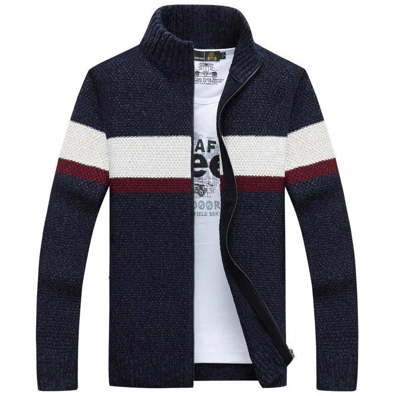 West Louis™ Mandarin Cardigan Sweater