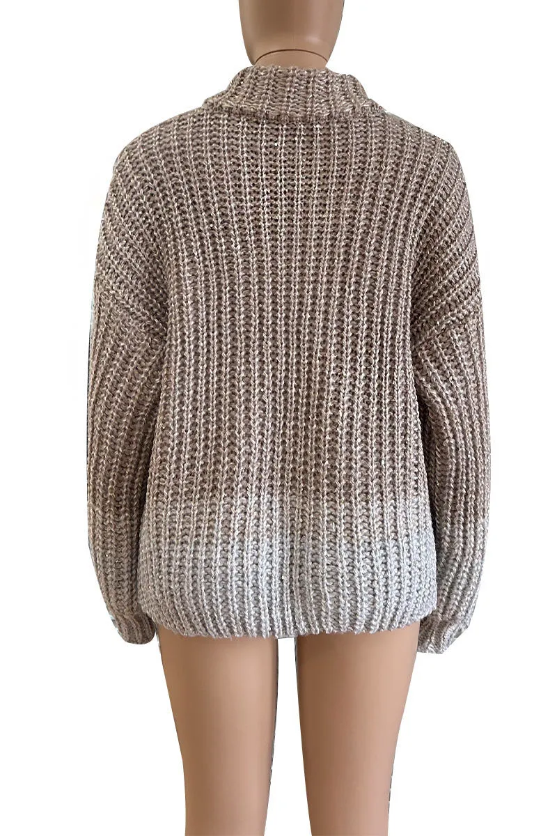 WH0135 Sequins Knitted Jacket