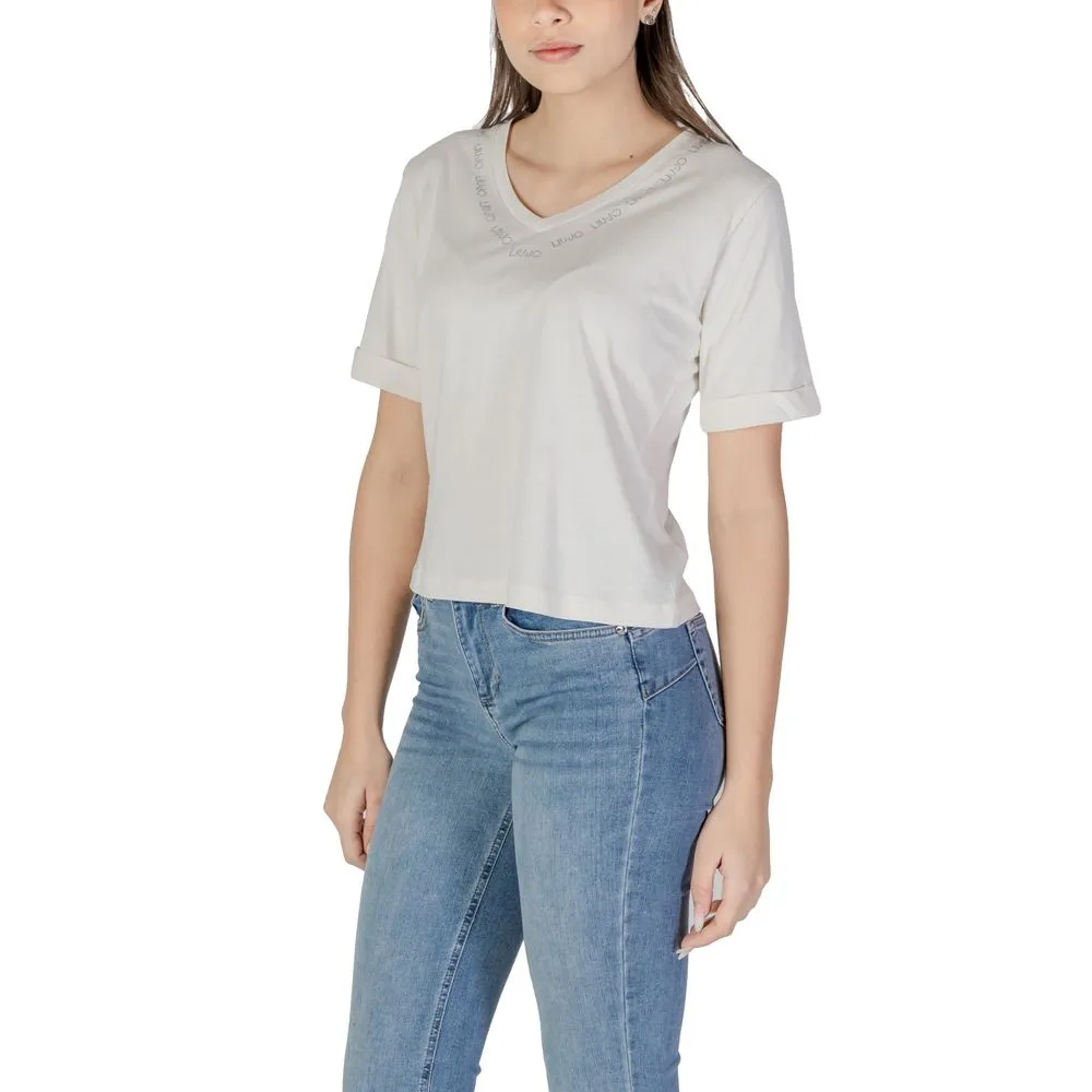 White Cotton Tops & T-Shirt