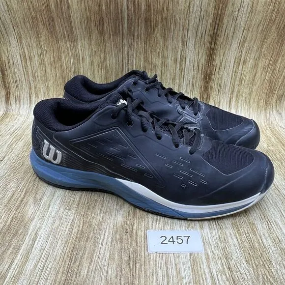 Wilson Rush Pro Ace Men's Size 9.5‎ Black Tennis Shoes Sneakers Pickleball