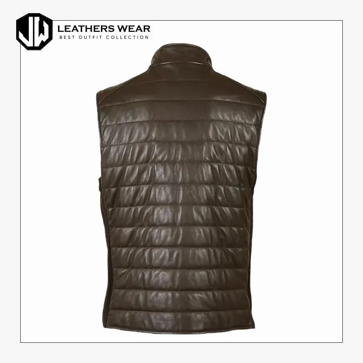 Winter Leather Vest