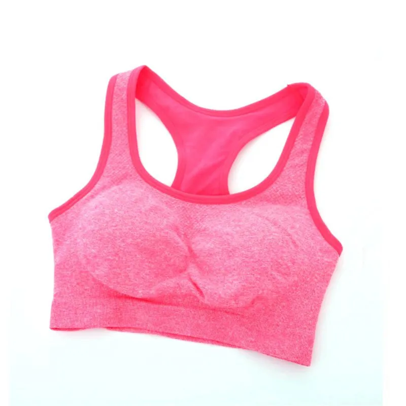 Women Quick Drying Professional outwork Bra Top Vest Trainer Underwear Fitness Padded Bra RU67 NW