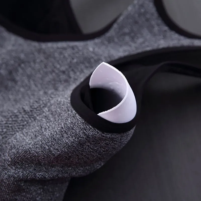 Women Quick Drying Professional outwork Bra Top Vest Trainer Underwear Fitness Padded Bra RU67 NW