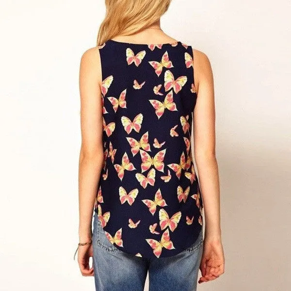 Women Sleeveless Top T Shirt Female Tank Tops Camisole Blusas