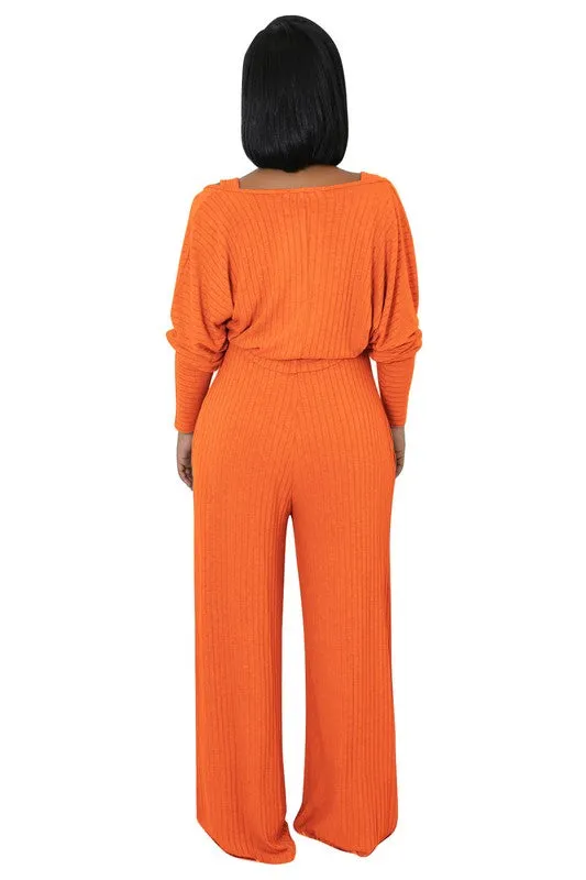 WOMEN TWO PIECE JUMPSUIT SET