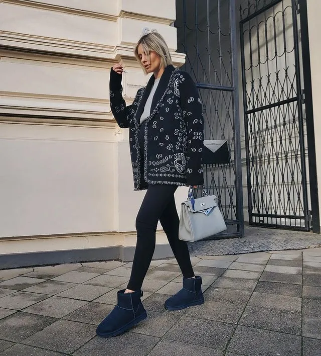 Women's bohemian cardigan sweater