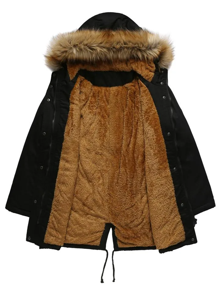 Women's Casual Hooded Thermal Cotton Coats