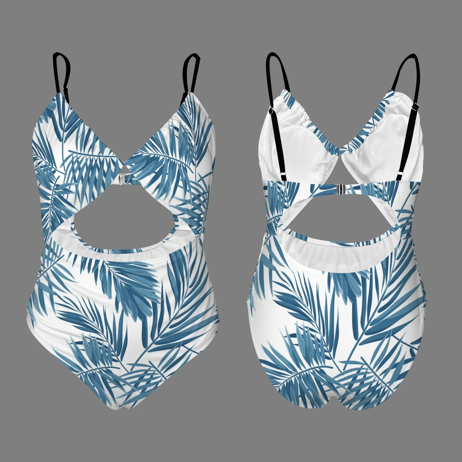 Women's High Cut Out One Piece Swimsuit