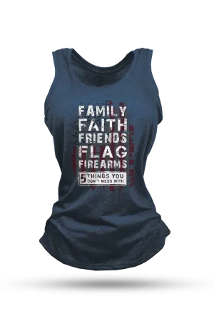 Women's Racerback Tank - 5 Things